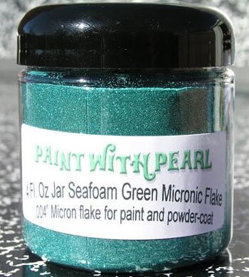 Seafoam Metal Flake, also known as Teal Flake.