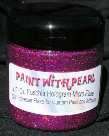 Fuchsia Holographic Flake