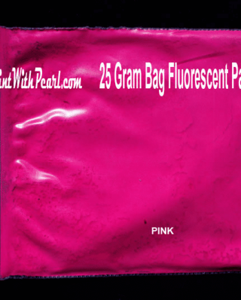 25 Gram Bag Pink Fluorescent Paint Pigment