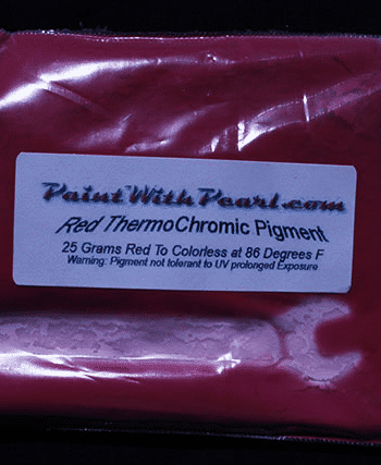 25 gram bag of red-thermochromic-paint-pigment