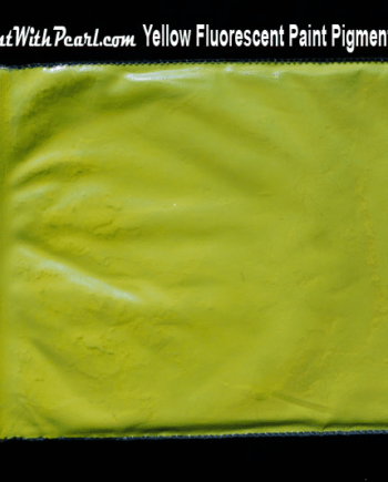 25 gram bag of yellow-fluorescent-paint-pigment