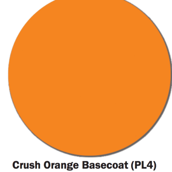 Crush Orange Base Coat color swatch.