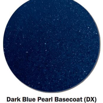 Dark Blue Pearl Base Coat swatch.