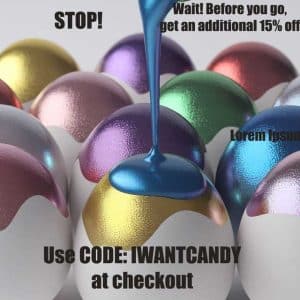 Get 15% off when you use the code: iwantcandy at checkout.