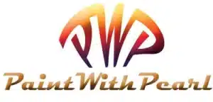 Main logo for paint with pearl, or paintwithpearl. Com
