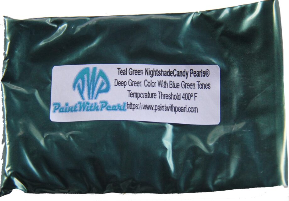 Teal Nightshade Dark Teal Bag