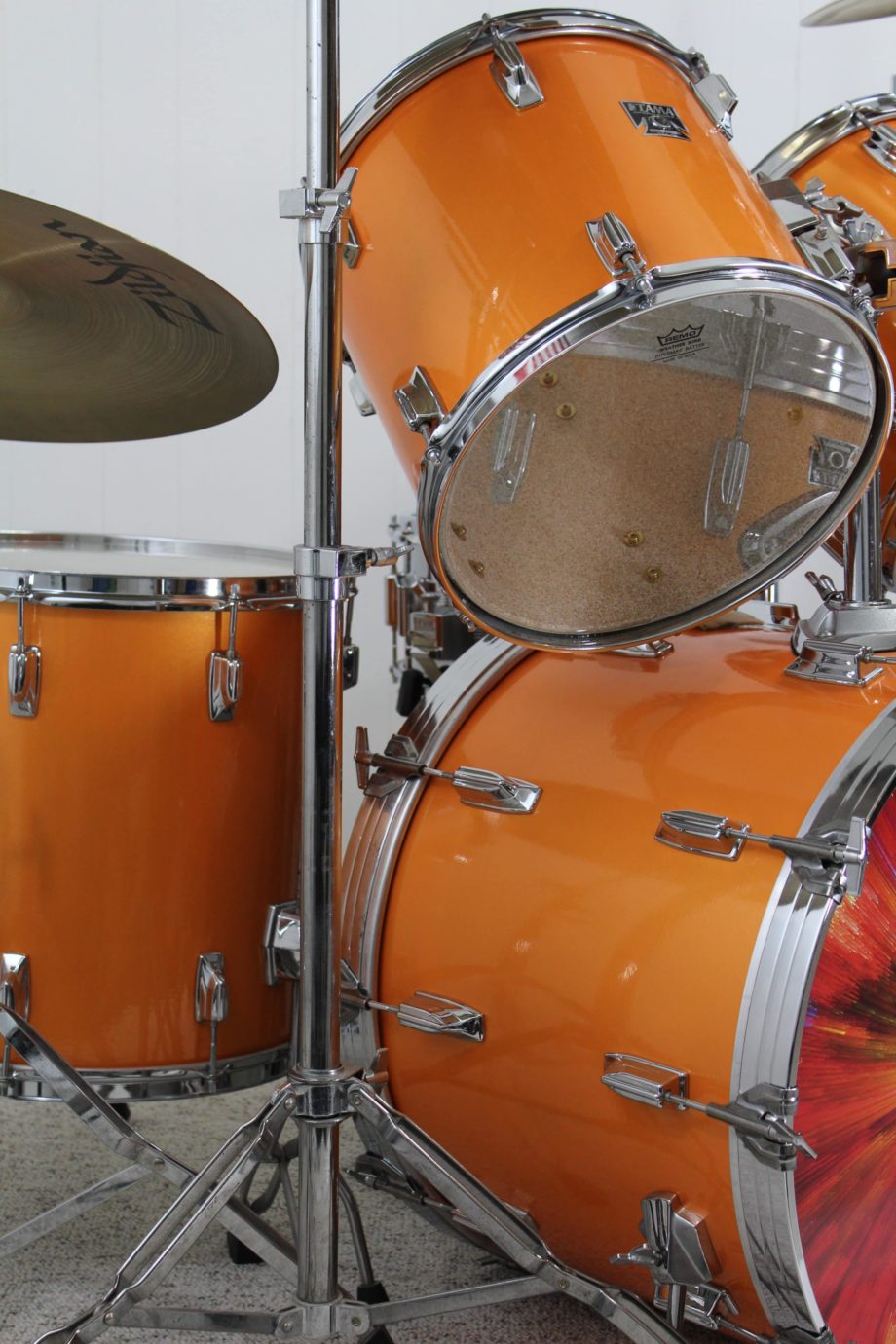 bright orange candy drums 2