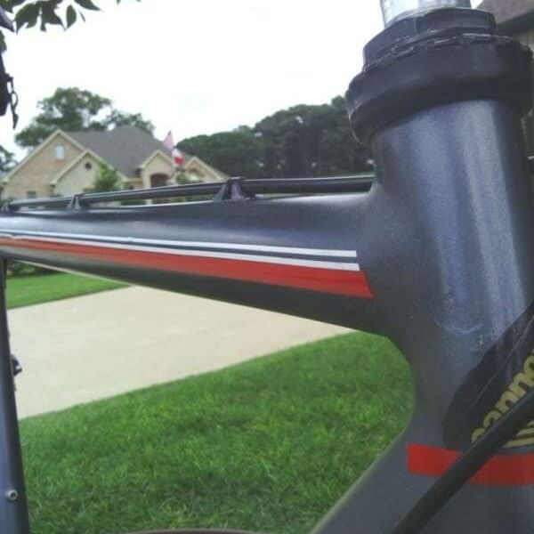 black gunmetal candy pearl on bike